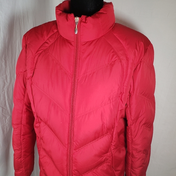 Athletic Works Red Puffer Coat Sz 12/14 - Picture 4 of 10